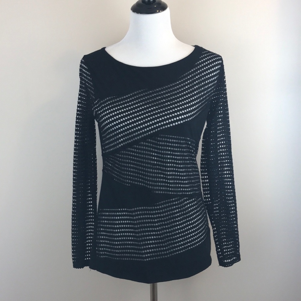 Verve Ami Mesh Long Sleeve Top - L